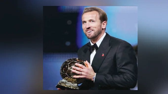 UHarry Kane ulahlise izitha ethola iBallon d’Or