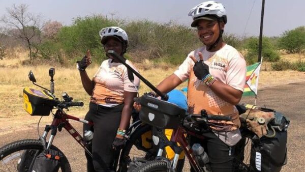 22 COUNTRIES, 13 300KM . . . Now they meet the President