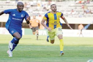 2-goal advantage for Scottland. . . Khama, Musona deliver