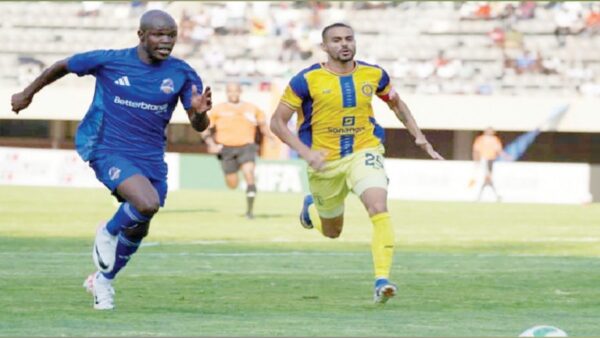 2-goal advantage for Scottland. . . Khama, Musona deliver