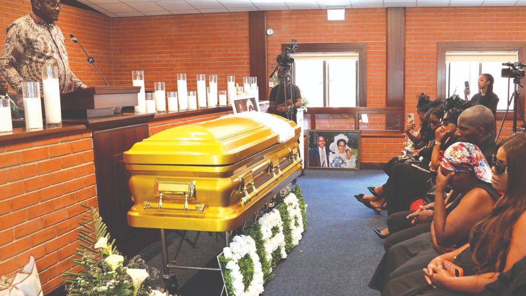 Vice-president Mohadi pays tribute to late brother