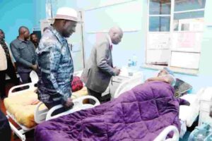 First Lady retraces her roots with bed donations to Rosa Hospital