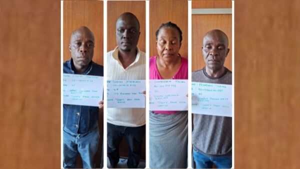 Kubotshwe abane  ngamacala angu-19 okutshontsha ezimoteni