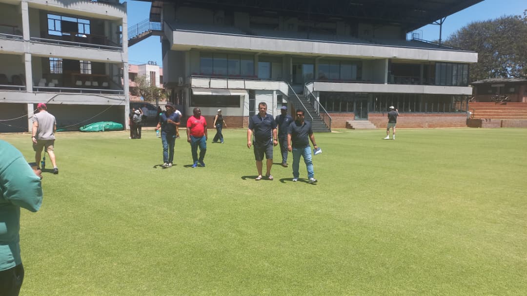 ICC delegation inspects Queens Sports Club