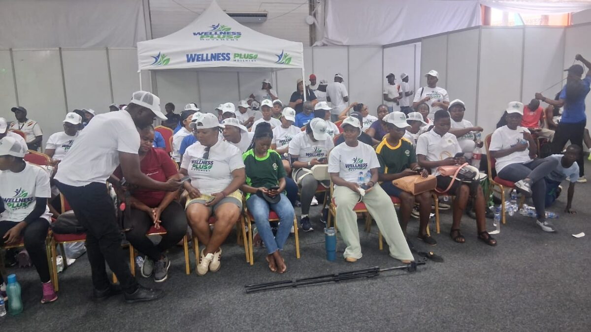 Full house at Wellness Plus Movement at ZIEC
