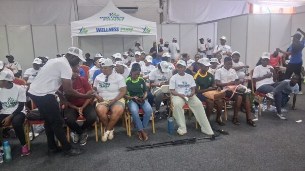 Full house at Wellness Plus Movement at ZIEC