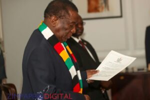 President Mnangagwa swears in new Minister of Economic Development and Investment Promotion