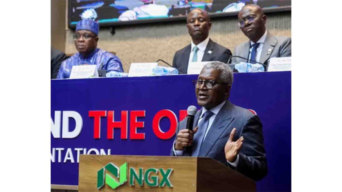 FINSEC extends participation window for Dangote Refinery IPO