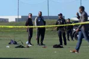 Two killed, including 6-year-old, when truck drives through soccer game