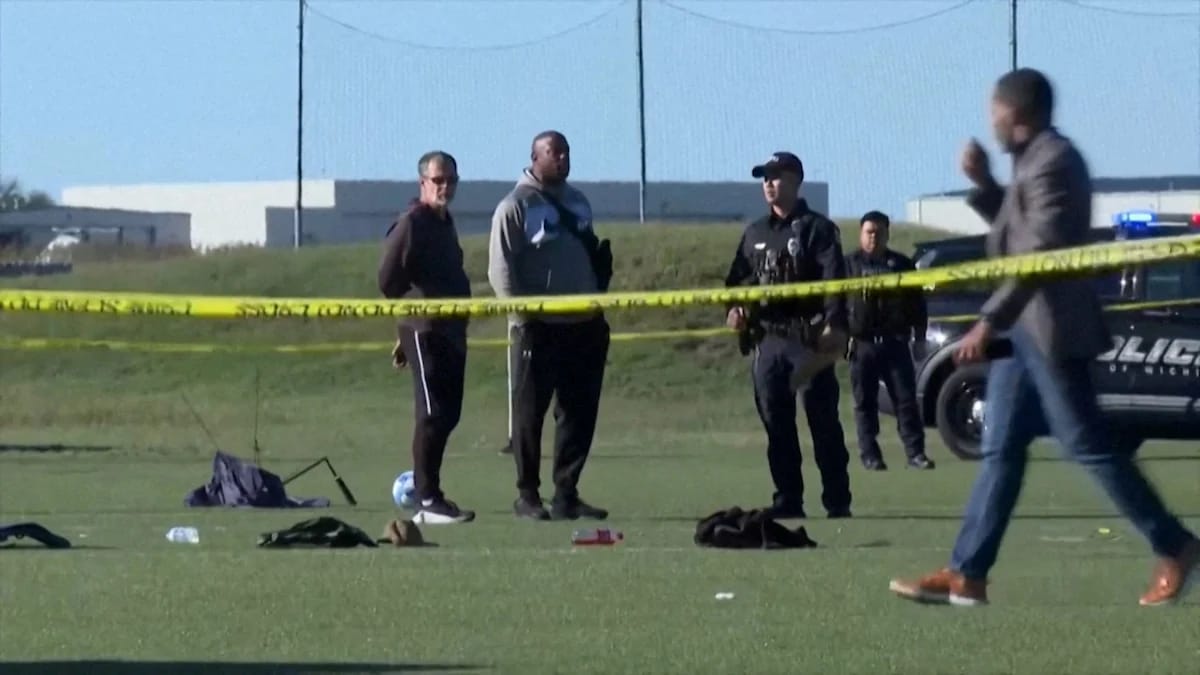 Two killed, including 6-year-old, when truck drives through soccer game