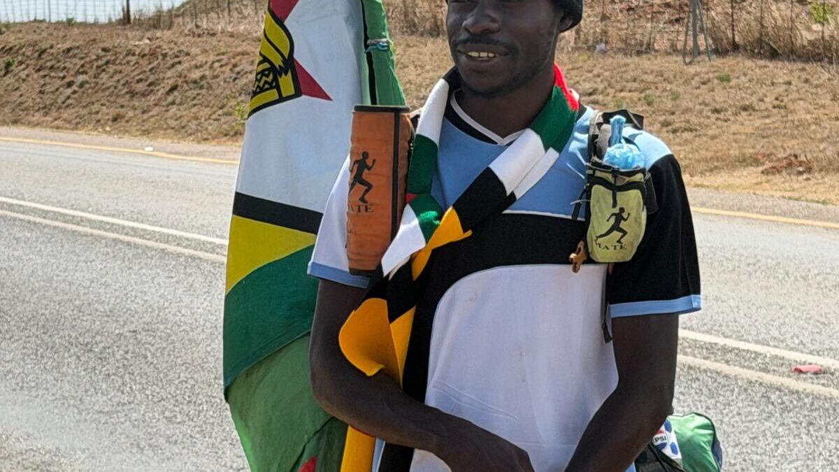 WATCH: Zambian child rights campaigner walks into Bulawayo after 2 224km journey