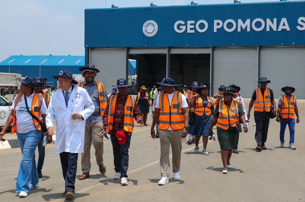 Bulawayo delegation tours Geo Pomona waste management site