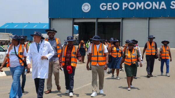 Bulawayo delegation tours Geo Pomona waste management site