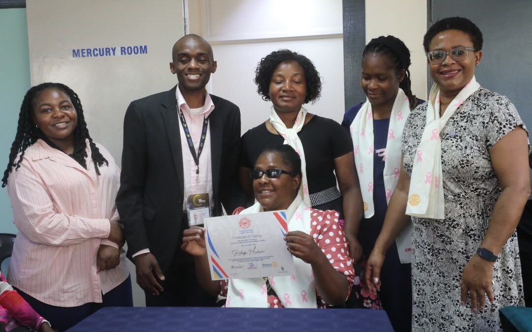 Breaking the silence:  Visually impaired women trained to champion their health rights