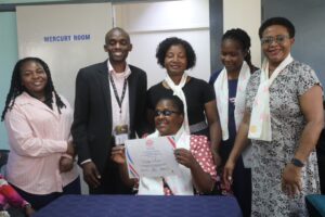 Breaking the silence:  Visually impaired women trained to champion their health rights