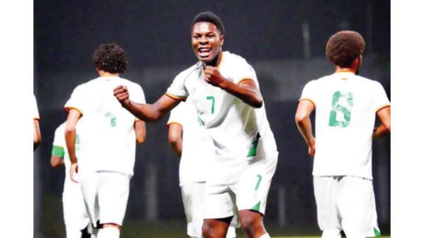 MASSACRE IN MAURITIUS . . . Young Warriors set date with Mali