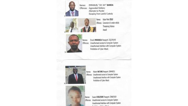 Zimbabwe and Zambia Police join forces to track down five Zambian transnational cyber crime suspects
