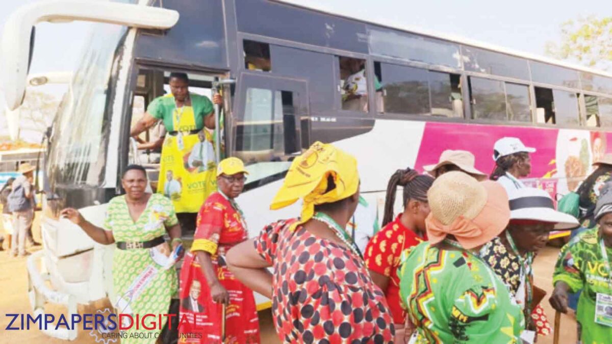 ZANU PF IGNITES CHINHOYI . . .  President headlines proceedings . . . Thousands pour in for annual indaba