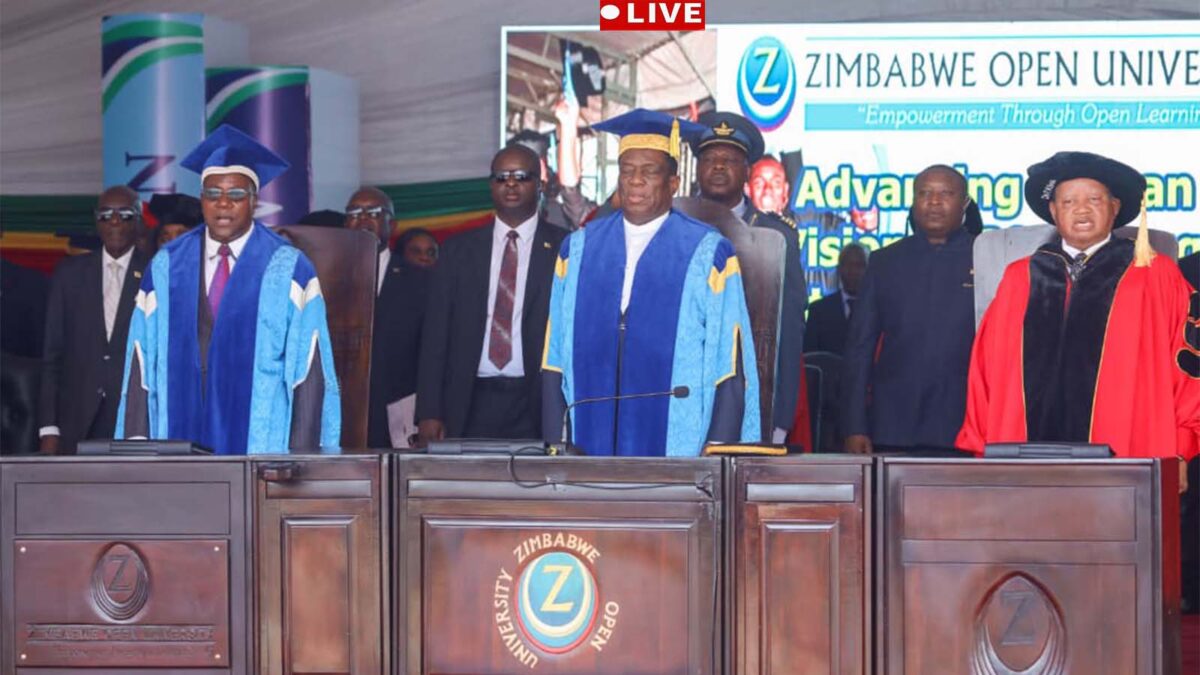 IN PICTURES: Zimbabwe Open University Graduation