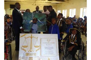 Jairos Jiri Association receives inaugural Gunyana Prestigious Award dedicated to the President