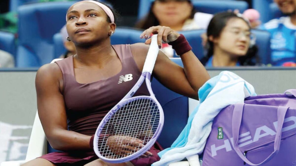 Drained Gauff exits China Open