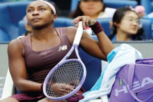 Drained Gauff exits China Open