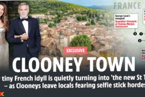 PARIS. – Hollywood superstar George Clooney revealed last week his plans to open a new restaurant in the tiny Provencal town of Cotignac.