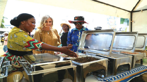 First Lady supports children at diplomatic charity bazaar