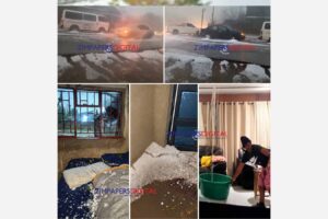 Devastating hailstorm hits Masvingo, damages vehicles, buildings