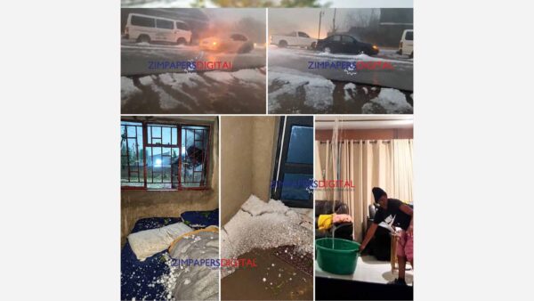 Devastating hailstorm hits Masvingo, damages vehicles, buildings