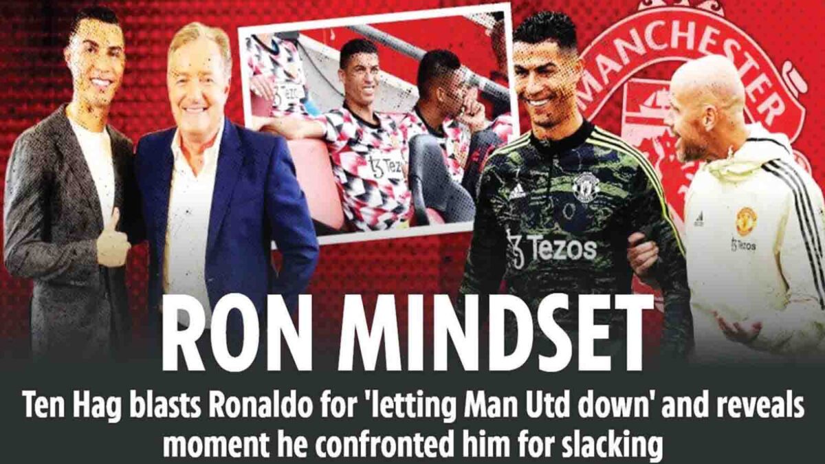 ERIK TEN HAG has taken aim at Cristiano Ronaldo and claimed the star “let down” his Manchester United side.