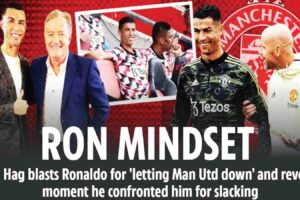 ERIK TEN HAG has taken aim at Cristiano Ronaldo and claimed the star “let down” his Manchester United side.