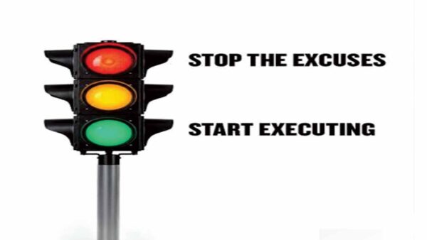Move by eliminating excusitis