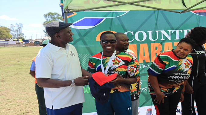 Zimbabwean athletes continue to rule at the Two Countries Marathon