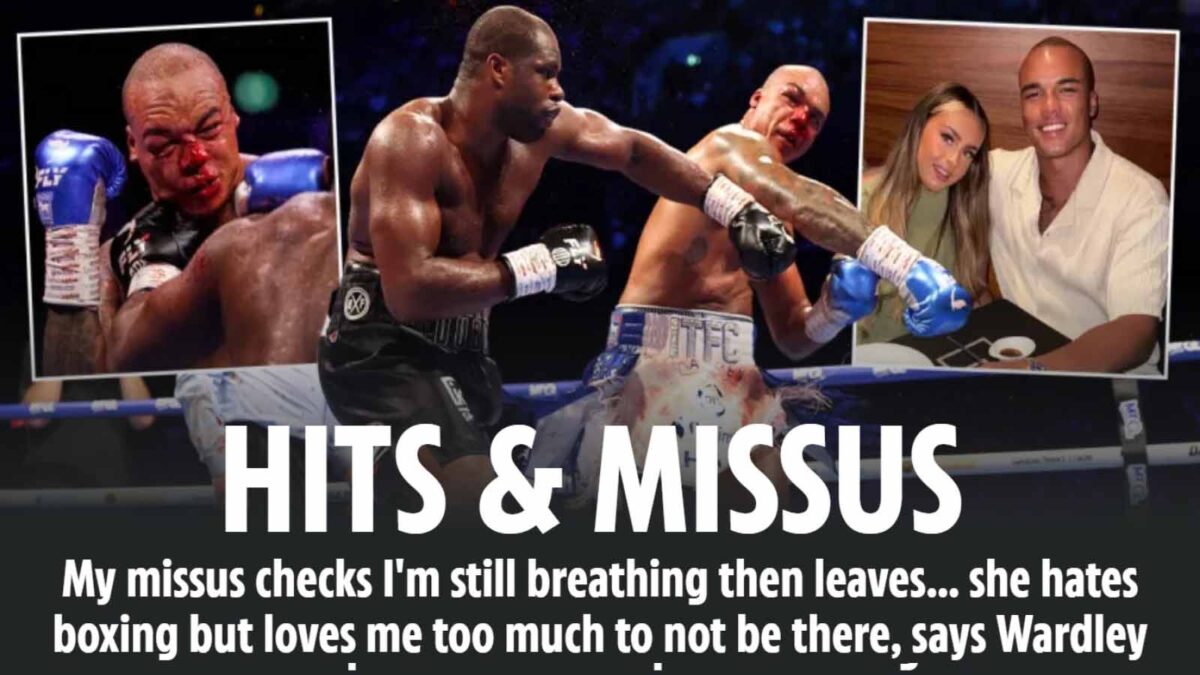 FABIO WARDLEY needed a fortnight to review his Daniel Dubois bloodbath but only because his missus didn’t need the nightmares.