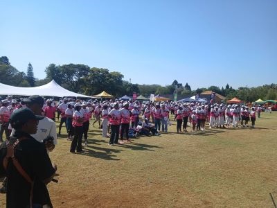 Mr Sinkwa cancer power walk gets underway