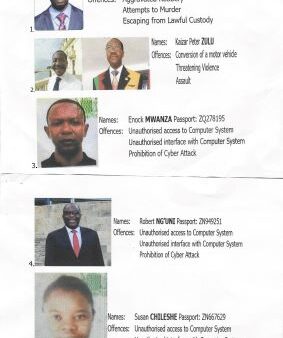 Kudingwa izigangi ezinhlanu zeZambia ezibalekele eZimbabwe
