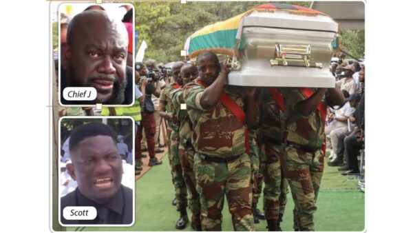 SCOTT BREAKS DOWN, CHIEF J SHEDS TEARS AS SIR WICKNELL IS LAID TO REST