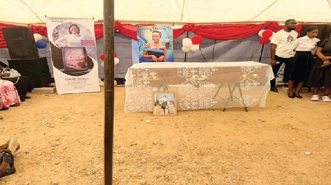 SLAIN MSU STUDENT LAID TO REST  Ex-husband to be buried in Beitbridge