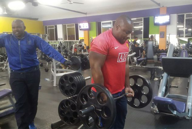 Exercising for massive, rugged look
