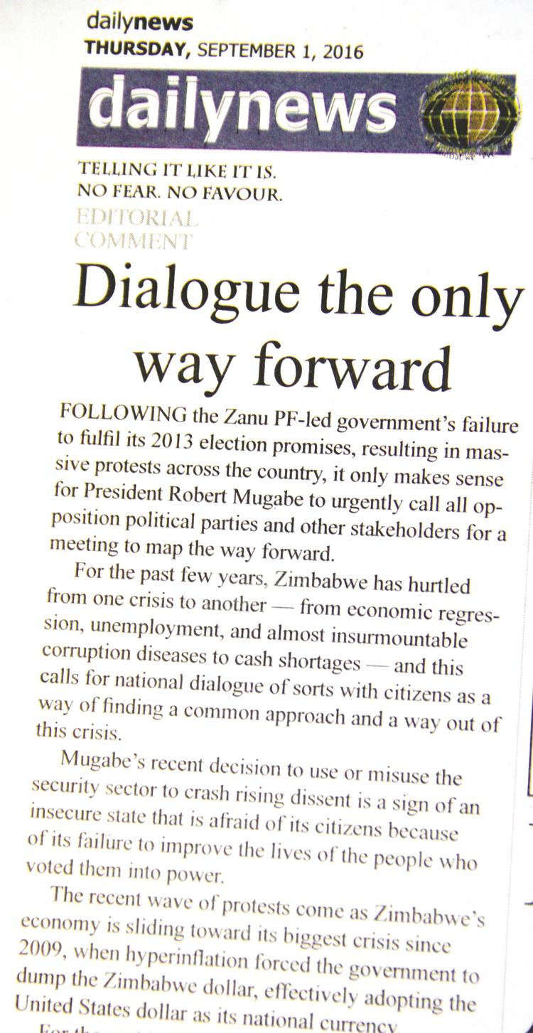 Excerpts of the Daily News’ comment yesterday which sought to camouflage the previous day’s monumental error in predicting a mass stayaway which however, failed to take place