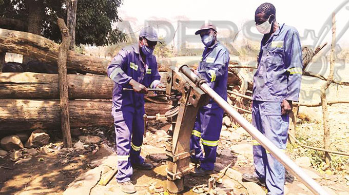 DDF revamps boreholes, roads