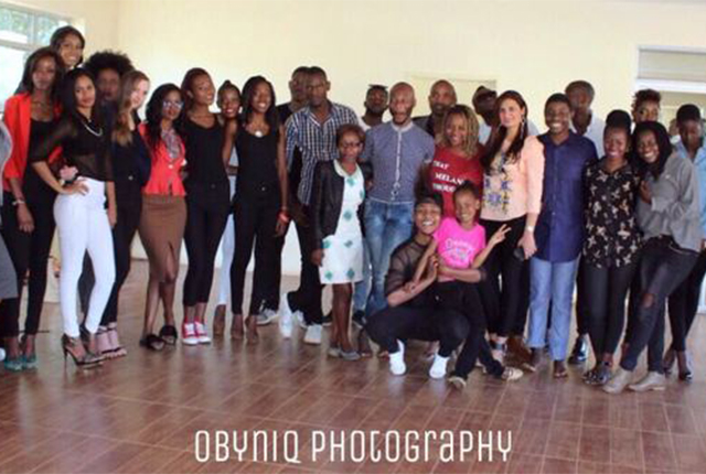 The September Fashion Issue team, - (Picture courtesy of Obyniq photography)