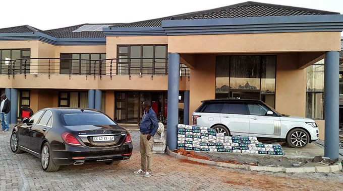 The house at the centre of the controversy