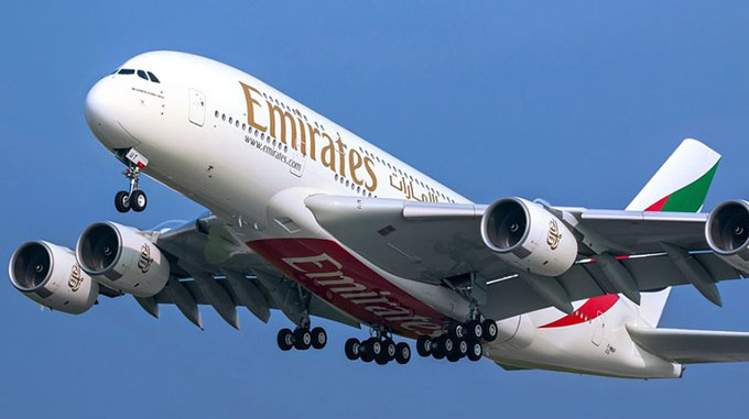 Emirates passenger traffic up 6pc