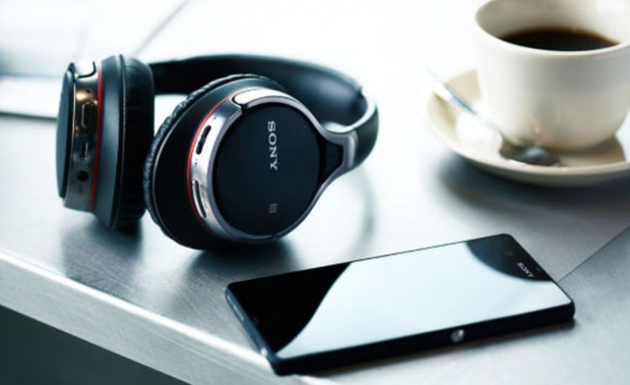 The Sony MDR-ZX100 headphones.
