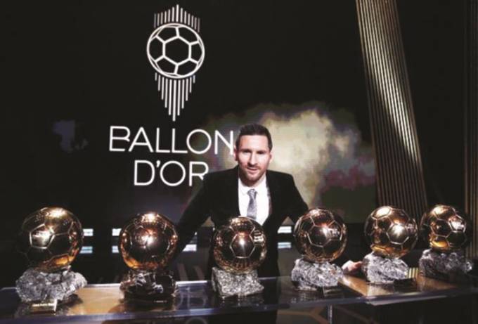King Messi wins top gong