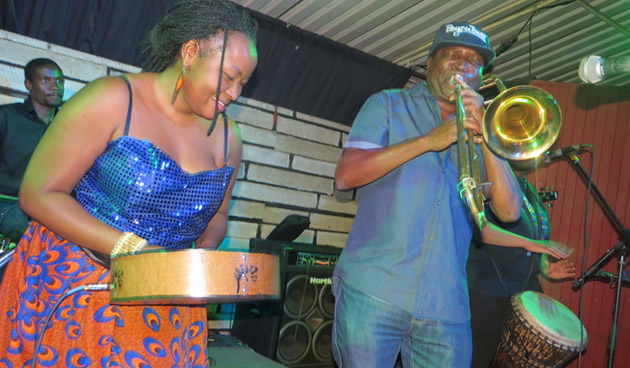 Tanga wekwa Sando for Misty’s gig