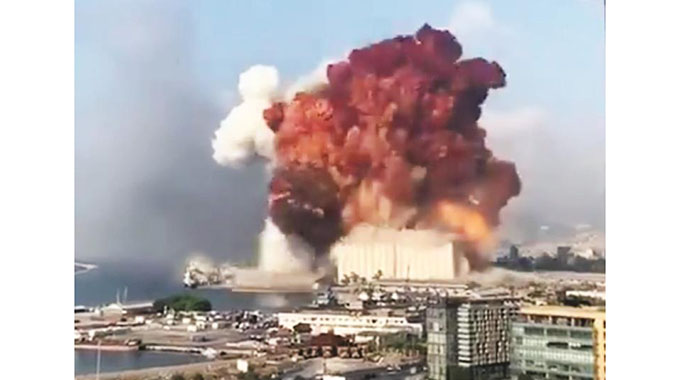 Hundreds wounded as huge explosion rips through Beirut