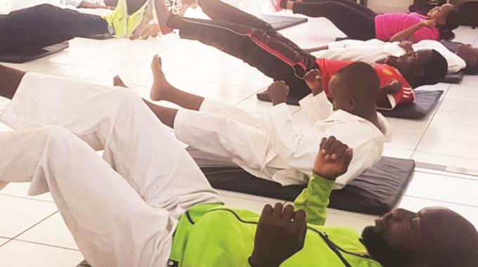 Man uses aerobics to cure ailments